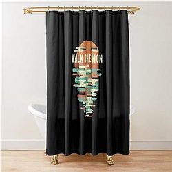 Neon WALK THE MOON Classic   Shower Curtain