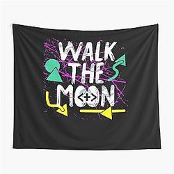 The Neon WALK THE MOON Classic Tapestry
