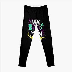 The Neon WALK THE MOON Chiffon Top Leggings