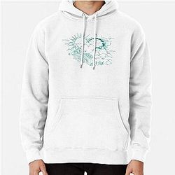 "Mountains", WALK THE MOON Inspired (TEAL) Pullover Hoodie
