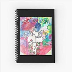 Walk the Moon Spiral Notebook