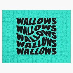 black wallows swirl design   Jigsaw Puzzle RB2711
