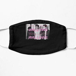 Trend Wallows Pink Black Gifts For Music Fan Flat Mask RB2711