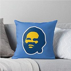Walton Goggins Blue Throw Pillow