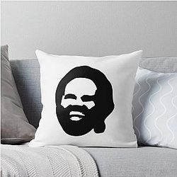 Walton Goggins Black Throw Pillow