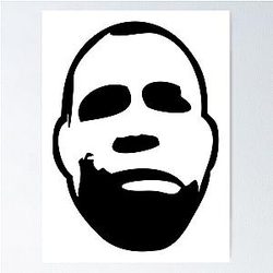 Wanderlei Silva Black Poster