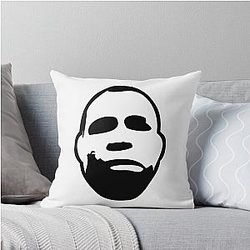 Wanderlei Silva Black White Throw Pillow