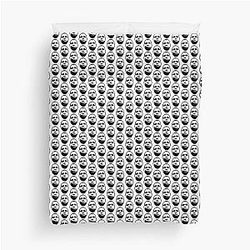 Wanderlei Silva Black Duvet Cover