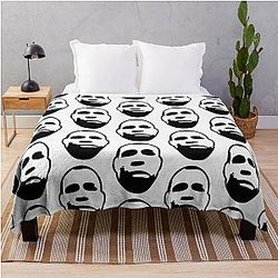 Wanderlei Silva Black Throw Blanket