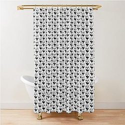 Wanderlei Silva Black Shower Curtain