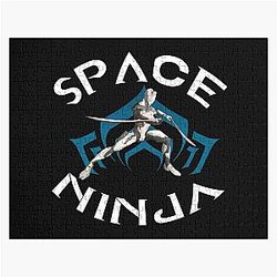 Warframe Space Nina - Excalibur, Warframe Shirt, Warframe Sticker, Ninja in Space, Akimbo Sword Jigsaw Puzzle