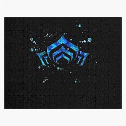 Warframe Logo puzzle acquerello