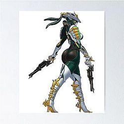 Warframe Mesa Prime Poster
