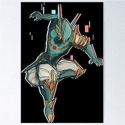 Warframe Volt - Warframe Shirt, Warframe Sticker, Warframe Bow Poster