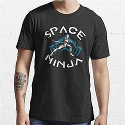 Warframe Space Nina - Excalibur, Warframe Shirt, Warframe Sticker, Ninja in Space, Akimbo Sword Essential T-Shirt