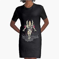 Warframe  Nidus Warframe Graphic T-Shirt Dress