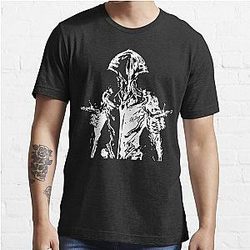 Silhouette 볼트 프라임 Warframe 필수 티셔츠
