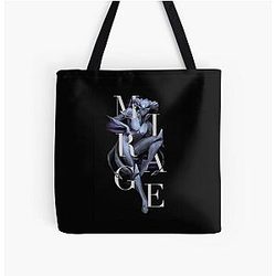 Warframe -- Mirage tutto su stampa Tote Bag