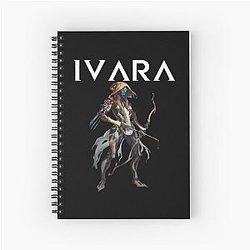 Warframe Ivara - Warframe Shirt, Warframe Sticker, Warframe Bow Spiral Notebook