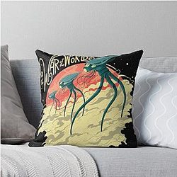 War of the Worlds Classic T-Shirt Throw Pillow