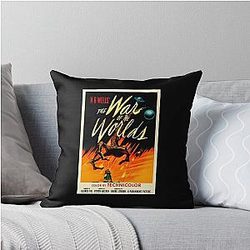 Beautiful War of the Worlds Gift Throw Pillow for fans