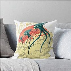 War of the Worlds Throw Pillow