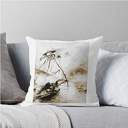 War of the Worlds Throw Pillow