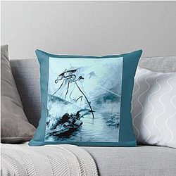 War of the Worlds Throw Pillow