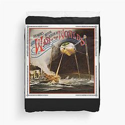 War Of The Worlds Thunderchild Duvet Cover