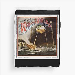 War Of The Worlds Classic T-Shirt Duvet Cover
