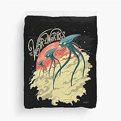 War of the Worlds Classic Duvet Cover