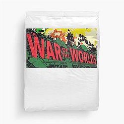 The War of the Worlds Horror Scary Movie Duvet Cover