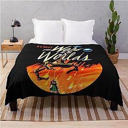 War of the Worlds Classic Throw Blanket
