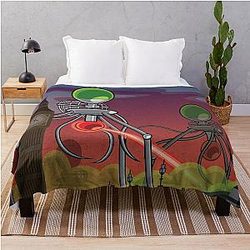 The War of the Worlds Throw Blanket