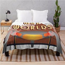 War of the Worlds Narrated by Orson Welles Throw Blanketed