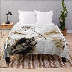 War of the Worlds Throw Blanket