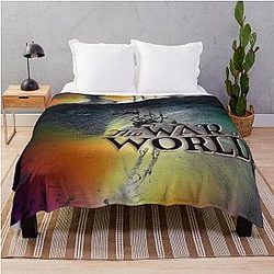 The War of the Worlds by H G Wells Throw Blanket