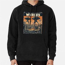 The War of the Worlds Retro Book Cover Hoodie