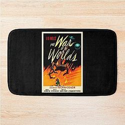 Beautiful War of the Worlds Poster Gift for Fan Bath Mat