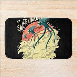 War of the Worlds Classic T-Shirt Bath Mat