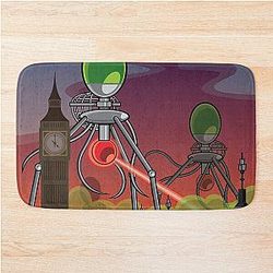 The War of the Worlds Bath Mat