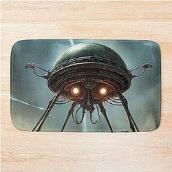 War of the Worlds Bath Mat
