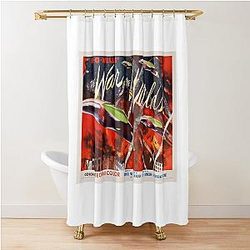 THE WAR OF THE WORLDS Retro Sci-Fi Film H.G. Wells Vintage Movie Shower