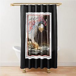 The War of the Worlds Thunder Child Shower Curtain