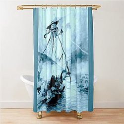 War of the Worlds Tripod Shower Curtain