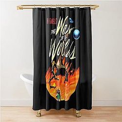 War of the Worlds Classic Shower Curtain