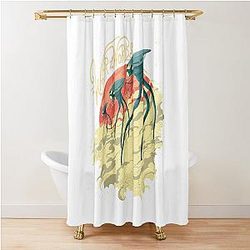 War of the Worlds Classic Shower Curtain