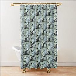 Correa's Illustrations for The War of the Worlds Shower Curtain