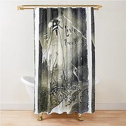 War of the Worlds Shower Curtain