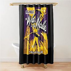 The War of the Worlds Shower Curtain